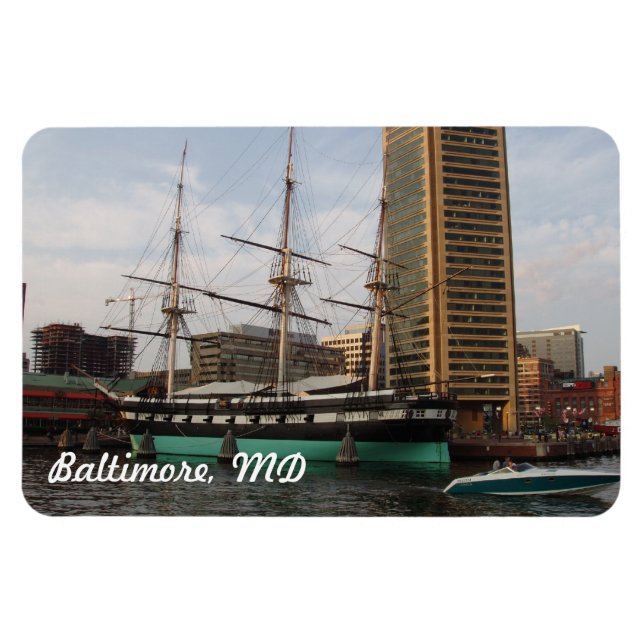 Customizable Baltimore Magnet (Horizontal)