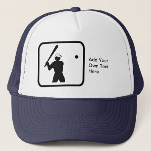 Customizable Baseballer Logo Trucker Hat