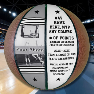Customizable Basketball, Change COLORS, Add, PHOTO Basketball