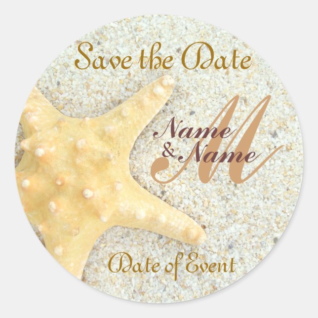 Customizable Beach Theme Stickers 001 (Front)