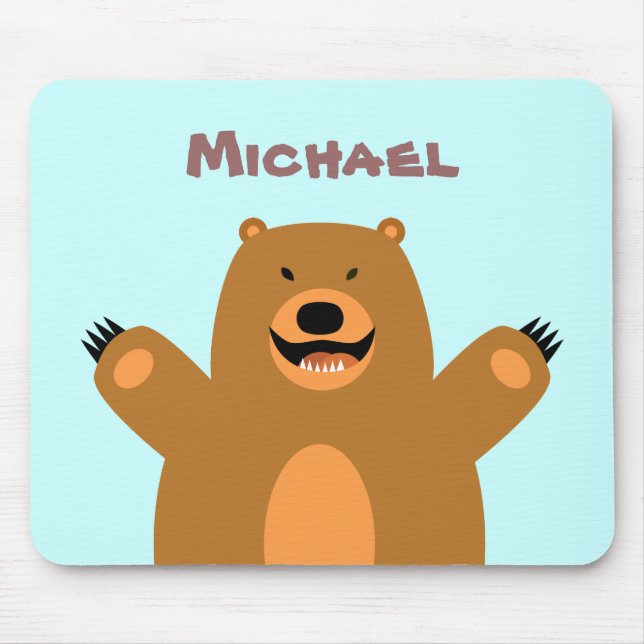 Customizable Bear Mousepad (Front)