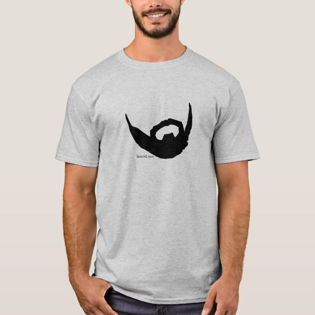Customizable Beard Shirt Add your Phrase or Name (Front)