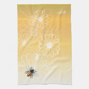 Customizable: Bee Kitchen Towel