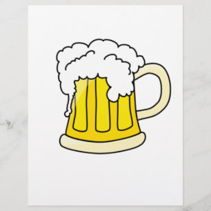 Customizable Beer Mug Flyers