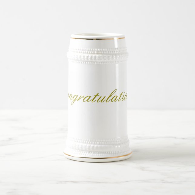 Customizable Beer Stein (Center)