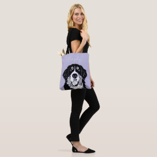 Customizable Bernese Mountain Dog   Tote Bag