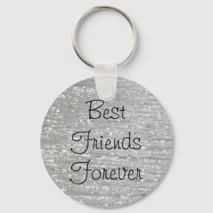 Customizable Best Friends Forever Keychain