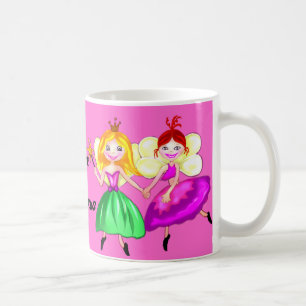 Customizable Best friends princess fairy Coffee Mug