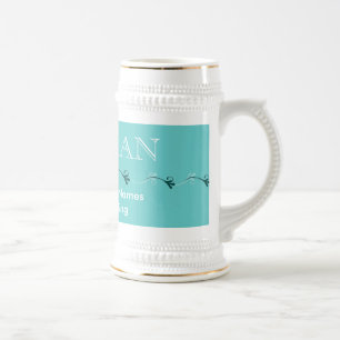 Customizable BEST MAN Beer Stein Mug