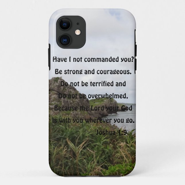 Customizable Bible Verse Christian Case-Mate iPhone Case (Back)