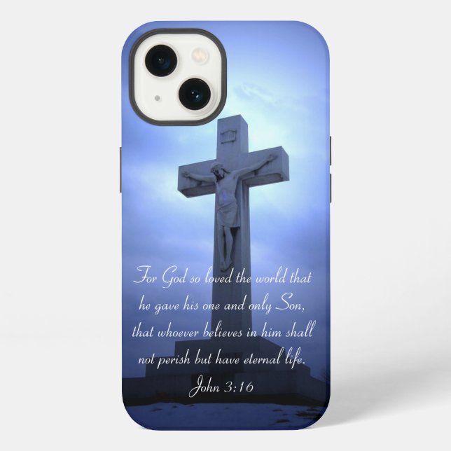 Customizable Bible verse phone case (Back)
