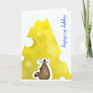 Customizable: Big cheese Card