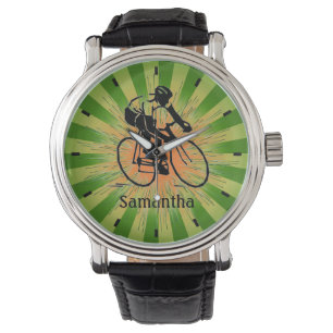 Customizable Biking Design Watch