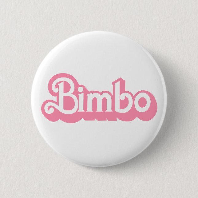 Customizable Bimbo 2 Inch Round Button (Front)