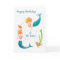 Customizable Birthday Card - Mermaids