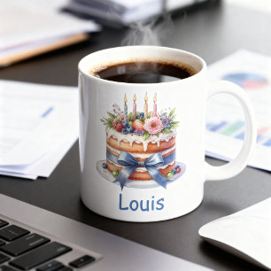 Customizable birthday mug