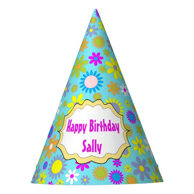Customizable Birthday Party Hats - All Occasion (Front)