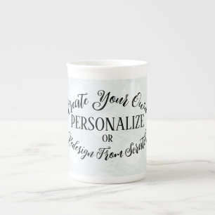 Customizable Blank - Create Your Own Bone China Mug