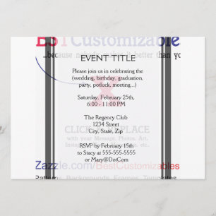 Customizable Blank Gift Template