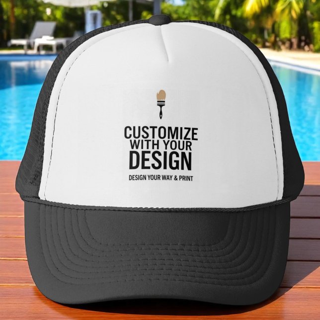 Customizable Blank Promotional Custom Company Trucker Hat (Creator Uploaded)