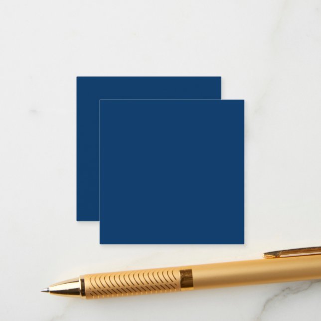 Customizable Blue Enclosure Card (Front/Back In Situ)