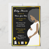 Customizable Blue Gold | Pregnant Downloadable