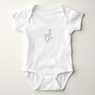 Customizable Blue Little Llama Bodysuit