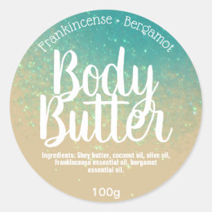 Customizable Body Butter Label