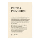 Customizable Book Quote Jane Austen