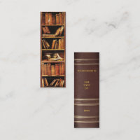 (Customizable) Bookmark for Bookworms