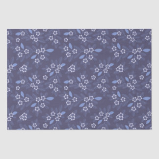 Customizable botanical floral pattern Tissue Paper
