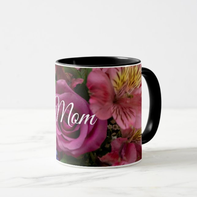 Customizable Bouquet of Flowers Mug (Front Right)