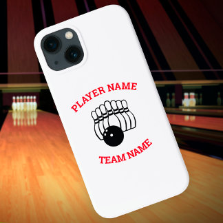 Customizable Bowling Team iPhone 13 Case