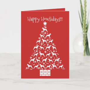Customizable Boxer Holiday Card