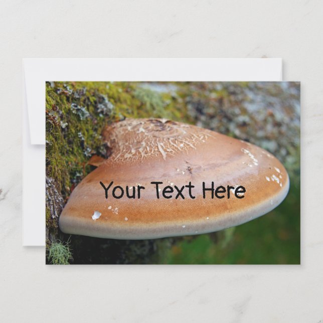 Customizable bracket fungus Card (Front)