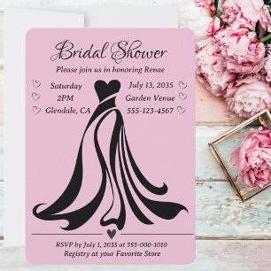 Customizable Bridal Shower Invitation