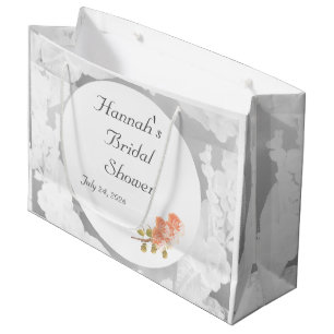 Customizable Bridal Shower Large Gift Bag