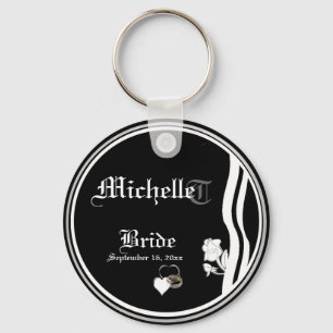 Customizable Brides Keepsake Keychain