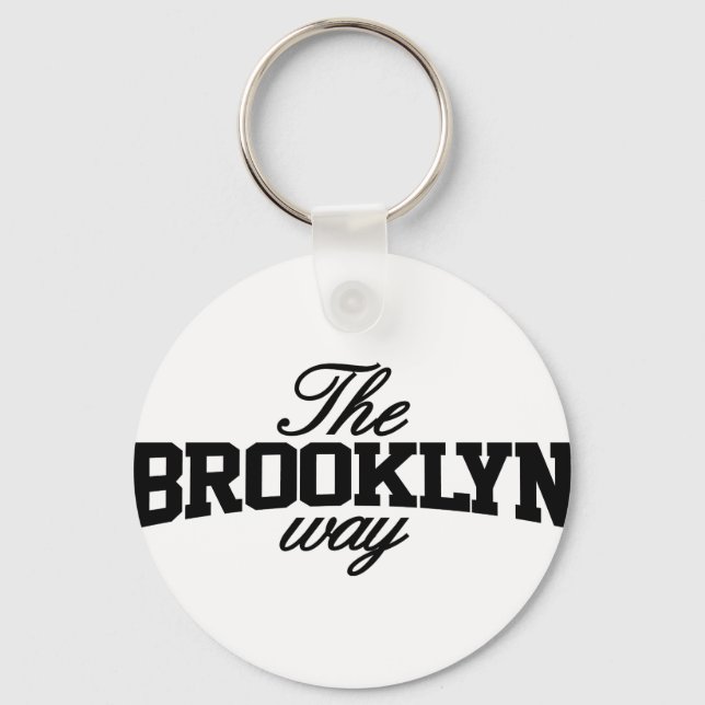 Customizable Brooklyn Keychain (Front)