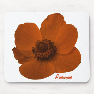 Customizable Brown Anemone Flower Mousepad