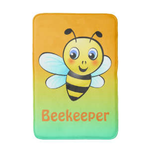 Customizable Bumblebee Bath Mat