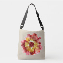 Customizable Burgundy & Gold Camellia floral