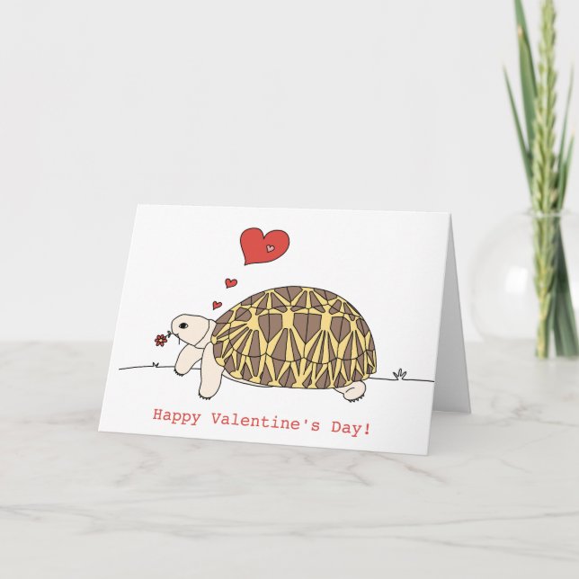 Customizable Burmese Star Tortoise Card #1 (Front)