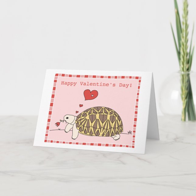 Customizable Burmese Star Tortoise Card #2 (Front)
