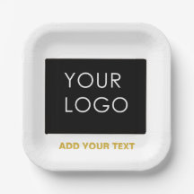 Customizable Business Add Logo Modern White 