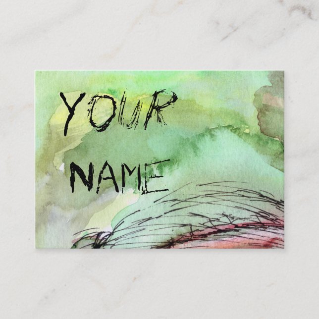 Customizable Business Card by Ginette (Front)