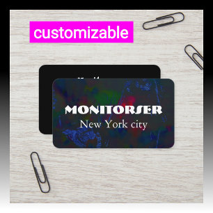 Customizable Business Card Modern