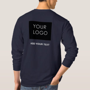 Customizable Business Company Add Logo T-Shirt