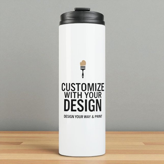  Customizable Business Corporate Modern Minimalist Thermal Tumbler (Creator Uploaded)