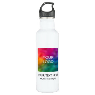 Customizable Business Logo Minimalist Template 710 Ml Water Bottle